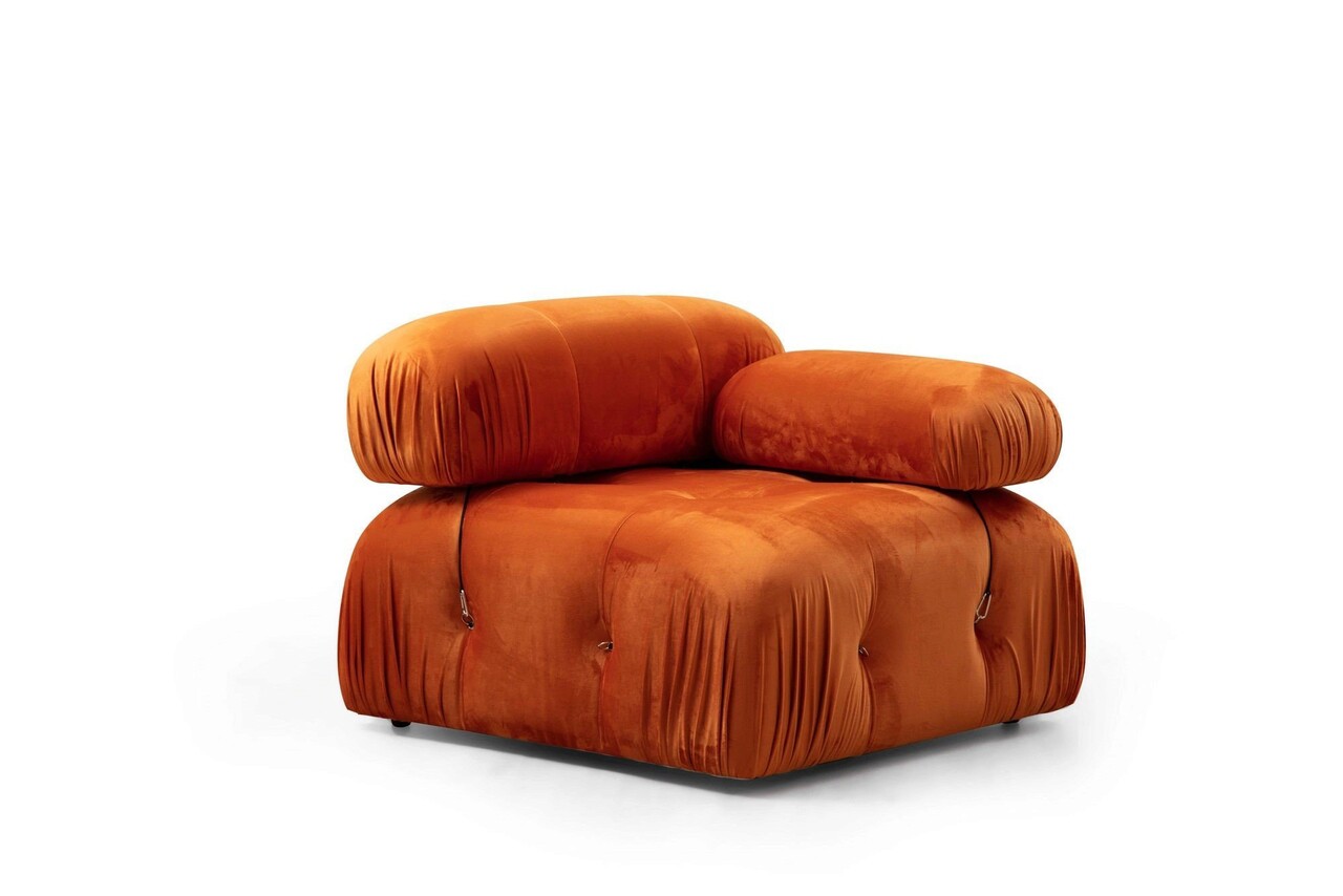 Fotoliu, Atelier del Sofa, 560ARE1426, Portocaliu - imagine 7